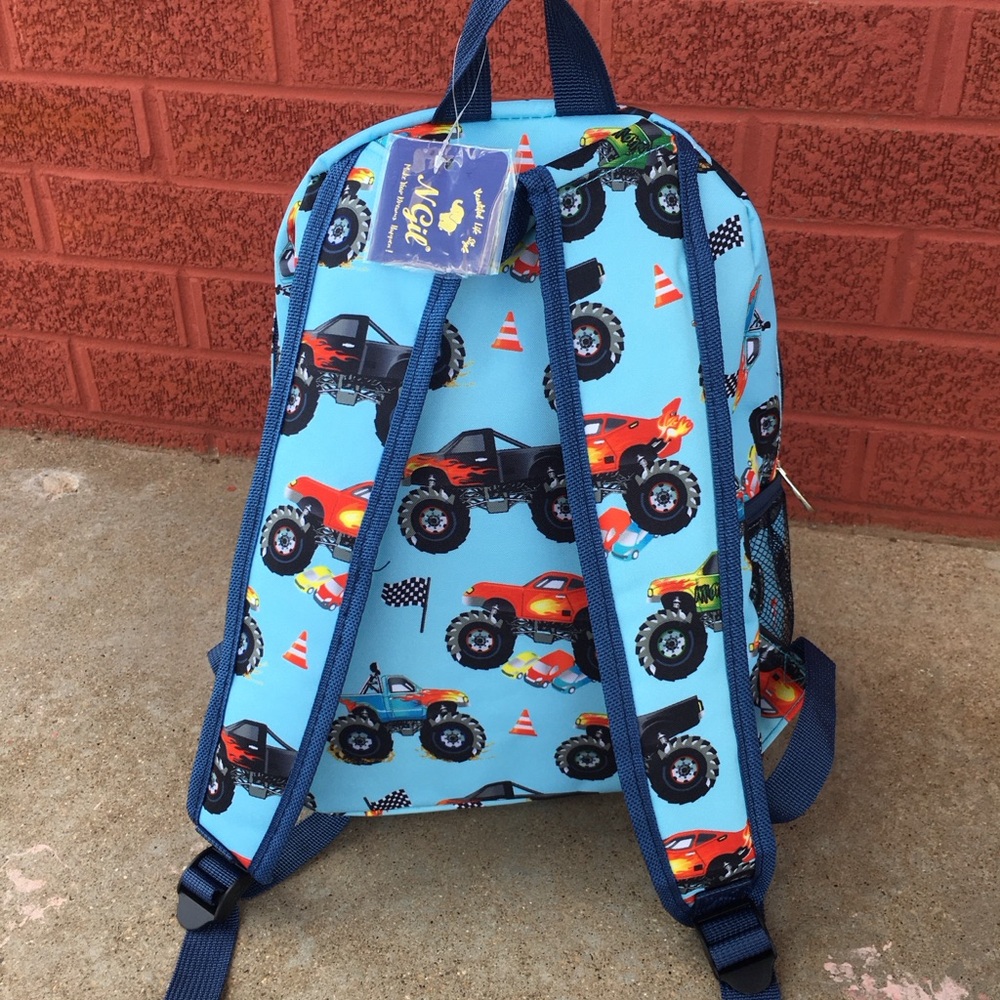 Mid Size Monster Truck Backpack - Picture 2 of 4